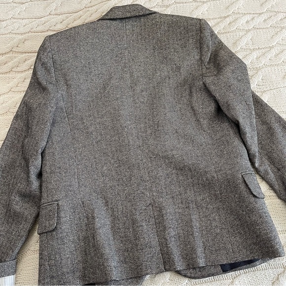 Zadig & Voltaire Victor Lurex Gris BlazerJacket EU 34 - Picture 10 of 12